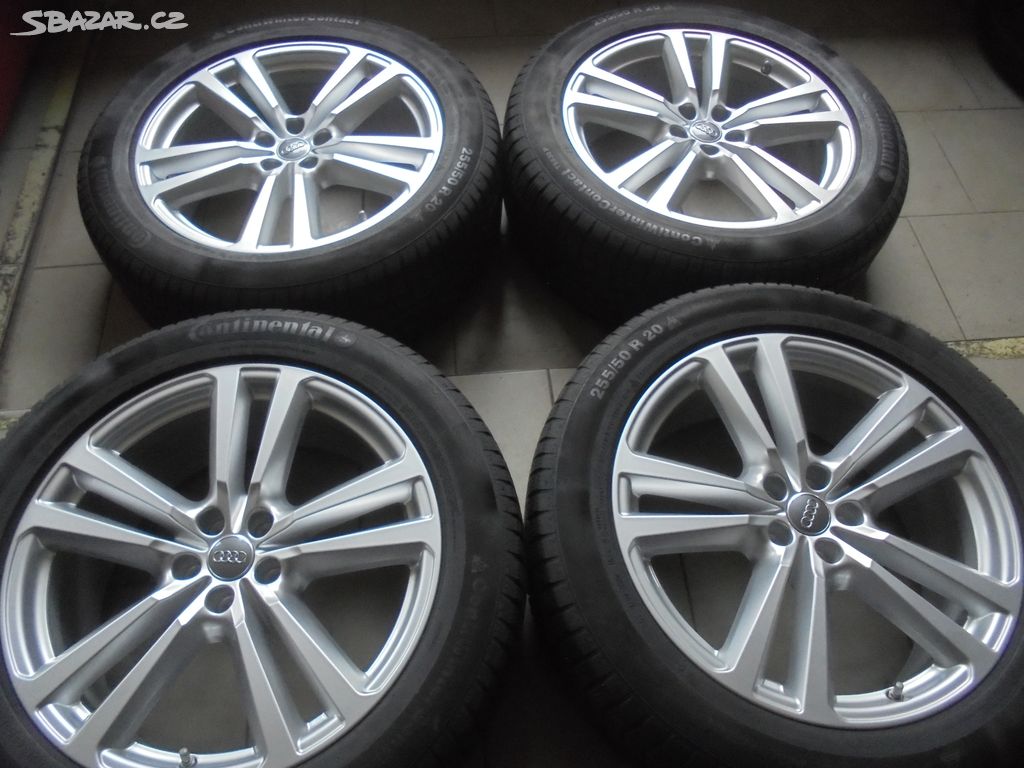 255 50 20 zimní+20 alu Audi Q7,5x112mm, ET28