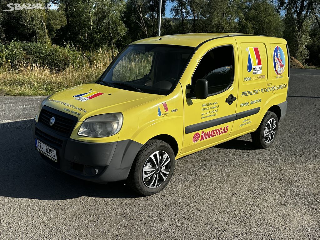 Fiat Doblo 1.3JTD, r.2007, puvod ČR, rozvody, DPh