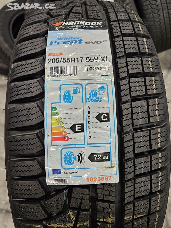 205/55 R17 95V XL Hankook Winter Icept Evo2