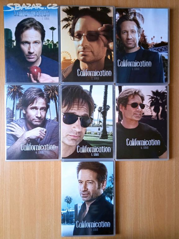 DVD Californication 1. - 7. série