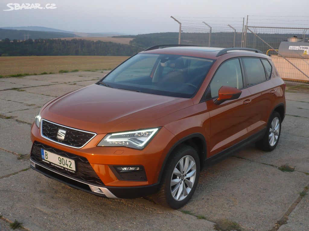 Seat Ateca 1,5TSi STYLE 87000km Střešní okno, DPH