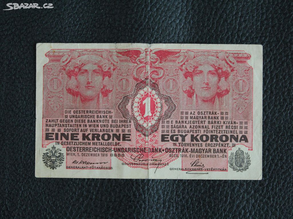 Rakousko - Uhersko 1 Koruna 1916