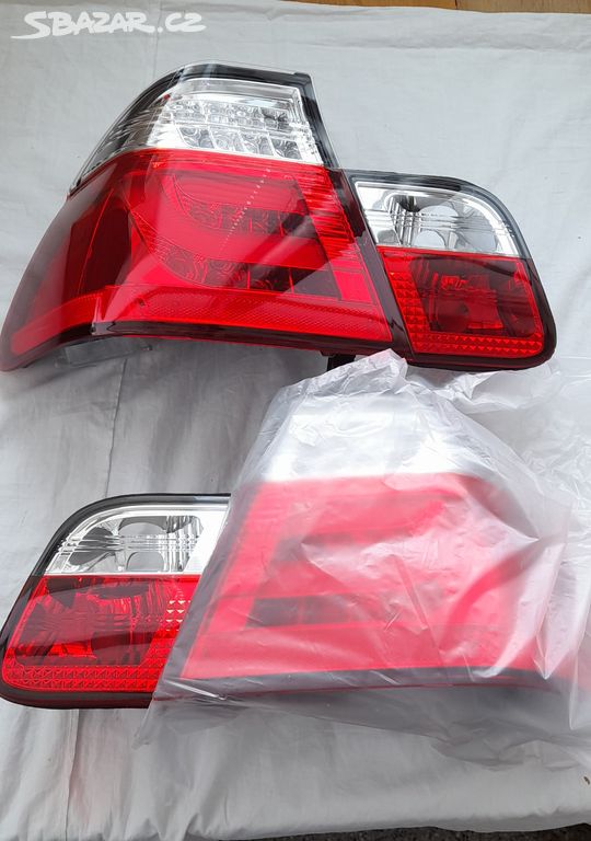 LED světla BMW 3 E46 nové, top cena, LED