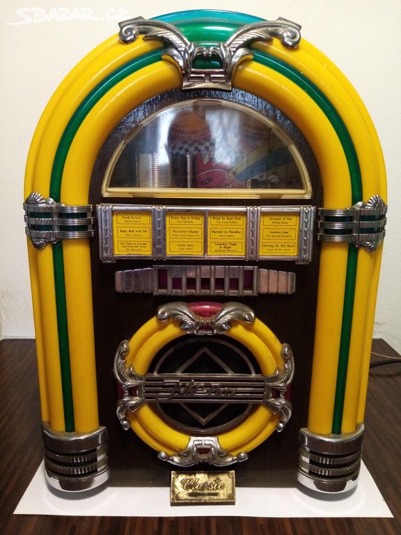 JUKE BOX retro rádio styl padesátých let krásné