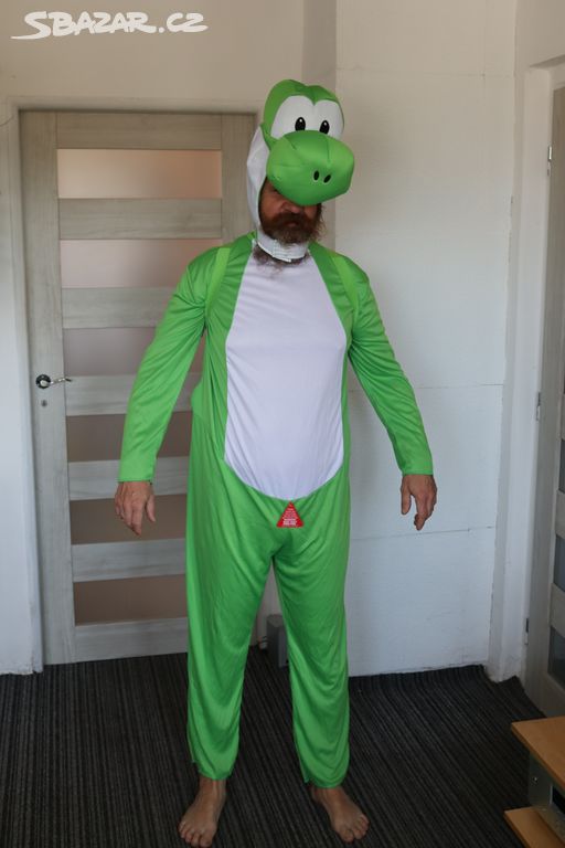 Kostým Yoshi vel.XXL pro dospělé