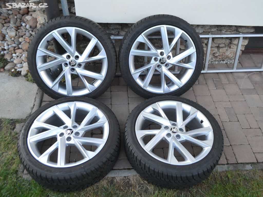 Zimní NOVÝ komplet Š.Scala/Kamiq 205/45R18GoodYear