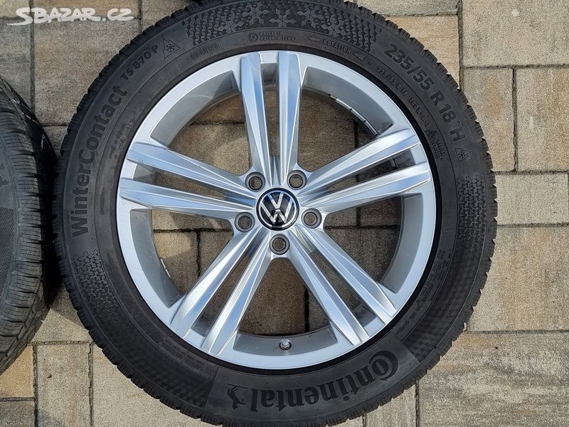 zimní VOLKSWAGEN Tiguan 18" 5x112 +pneu 235/55 R18