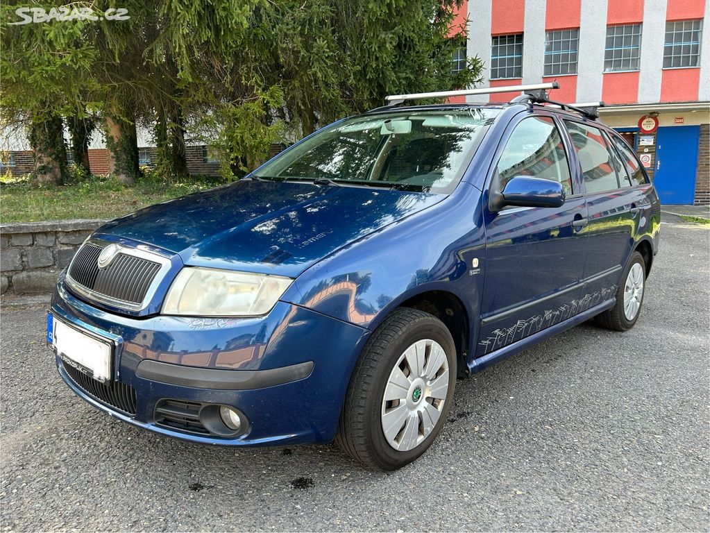 Škoda Fabia combi 1.4 16V, 2007, klima