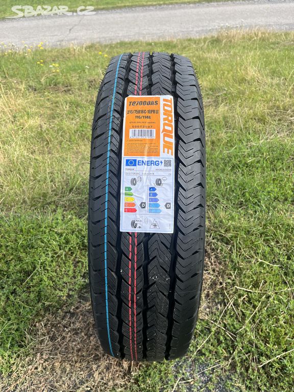 215/75 r16C Nové celoroční pneu Torque 215/75R16C