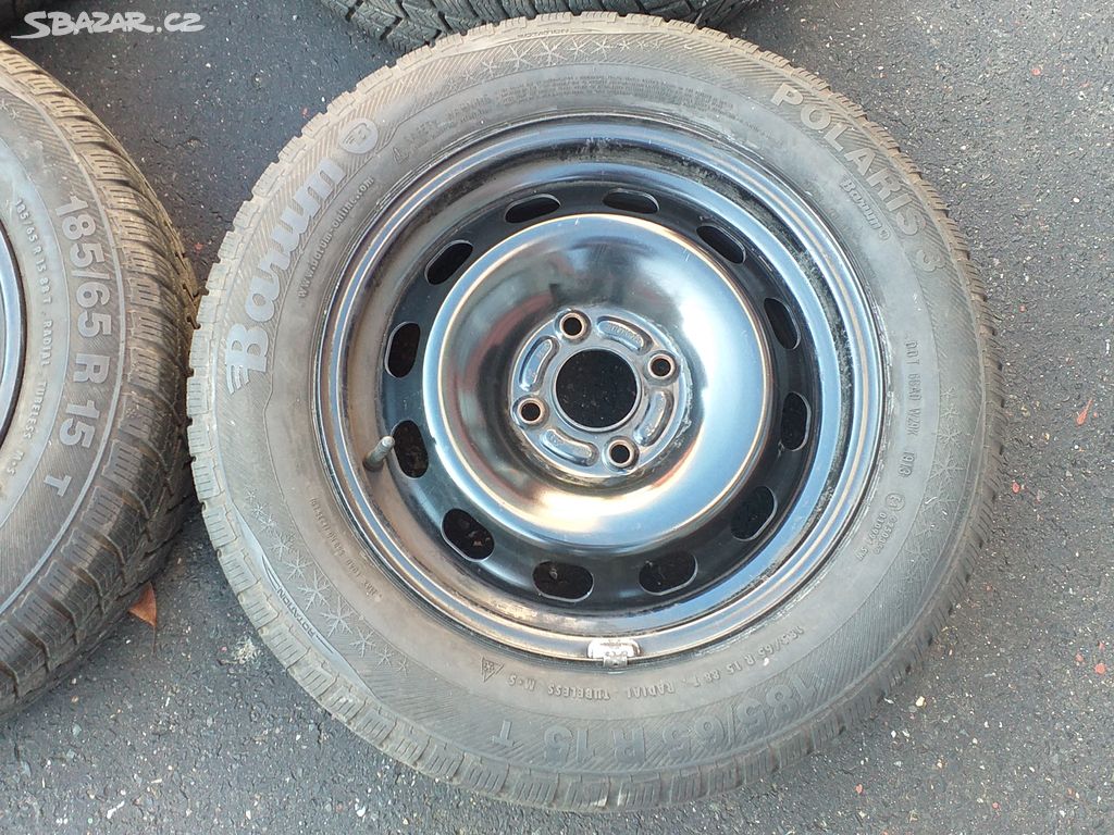 Pěkná zimní kola 15" 4x108 Ford B-Max, Courier