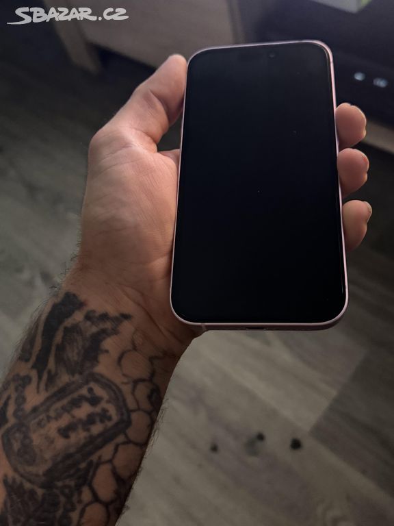 Iphone 15 128gb růžový