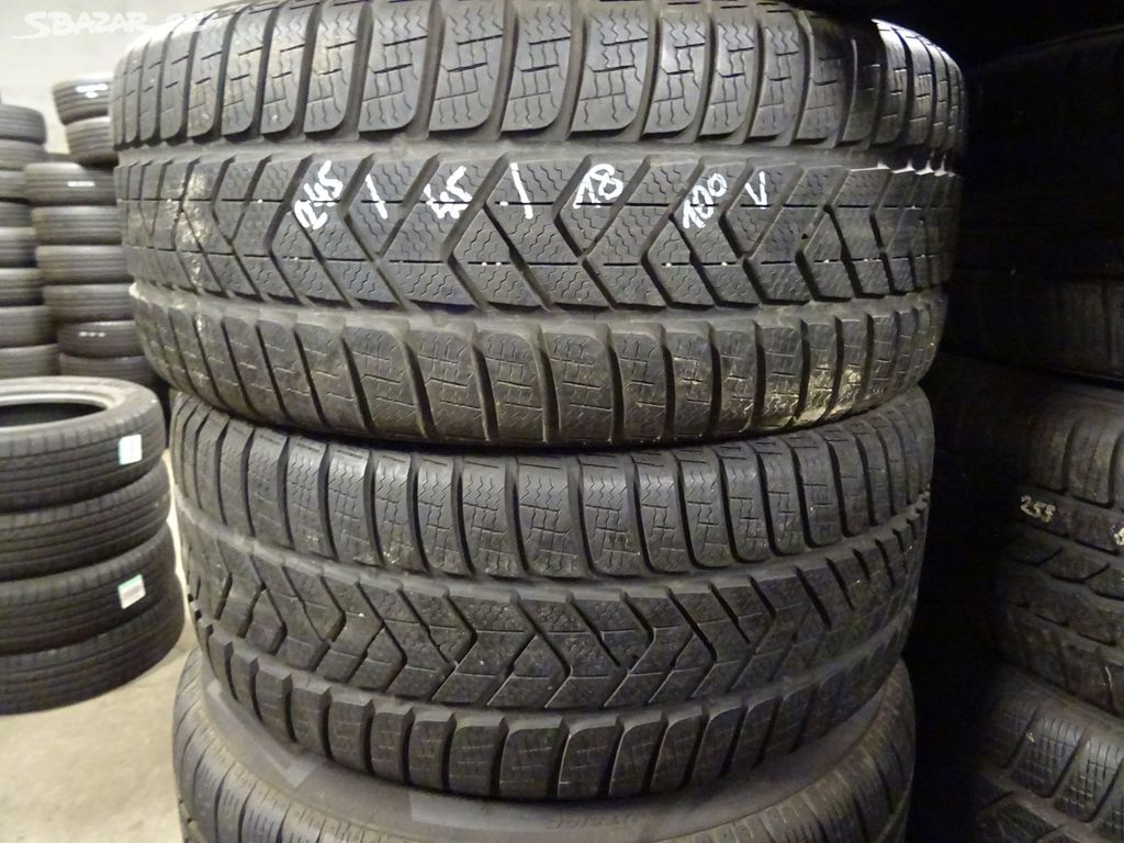 Zimní pneu Pirelli Sot 3, 245/45/18 100V, 2 ks, 6,