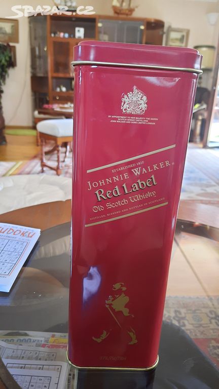 Plechová dóza JOHNNIE WALKER