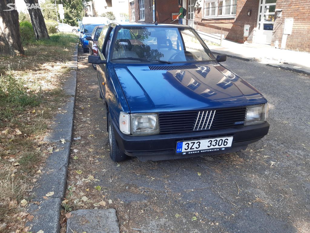 FIAT UNO mk1 benzín rok 1987 puvodní lak