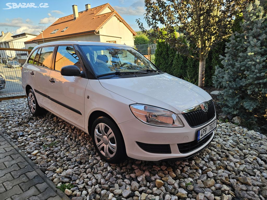 Škoda Fabia II Combi - ruční ovládání pro invalidy