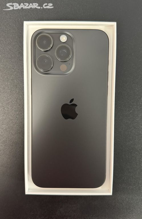 iPhone 15 Pro Max 256 GB Černý Titan v záruce