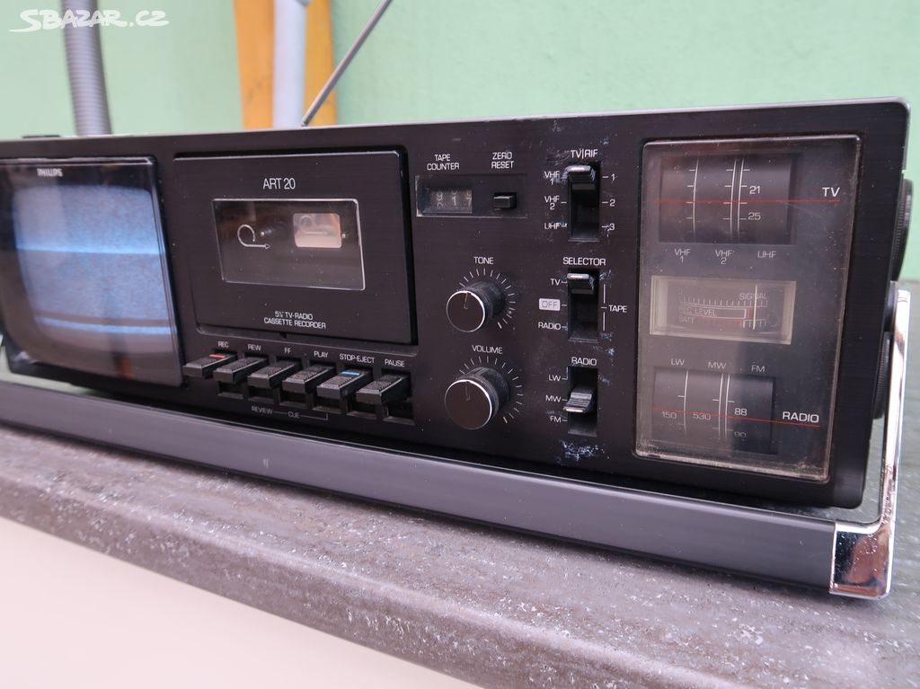 RADIO- kazeta- TV zn.Philips ART20