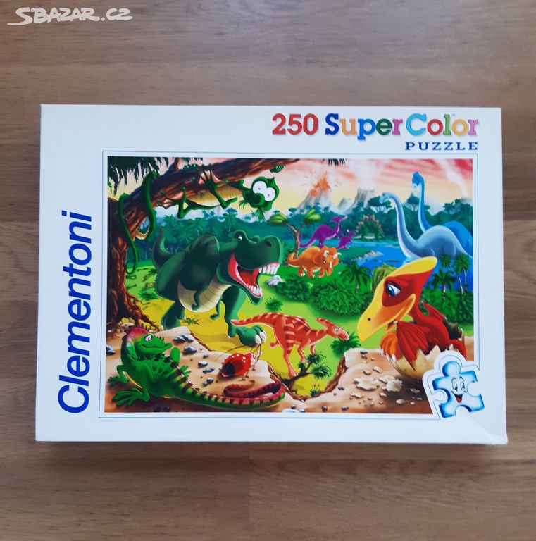 Puzzle Dinosauři, zn.Clementoni, 250 dilků. Jako