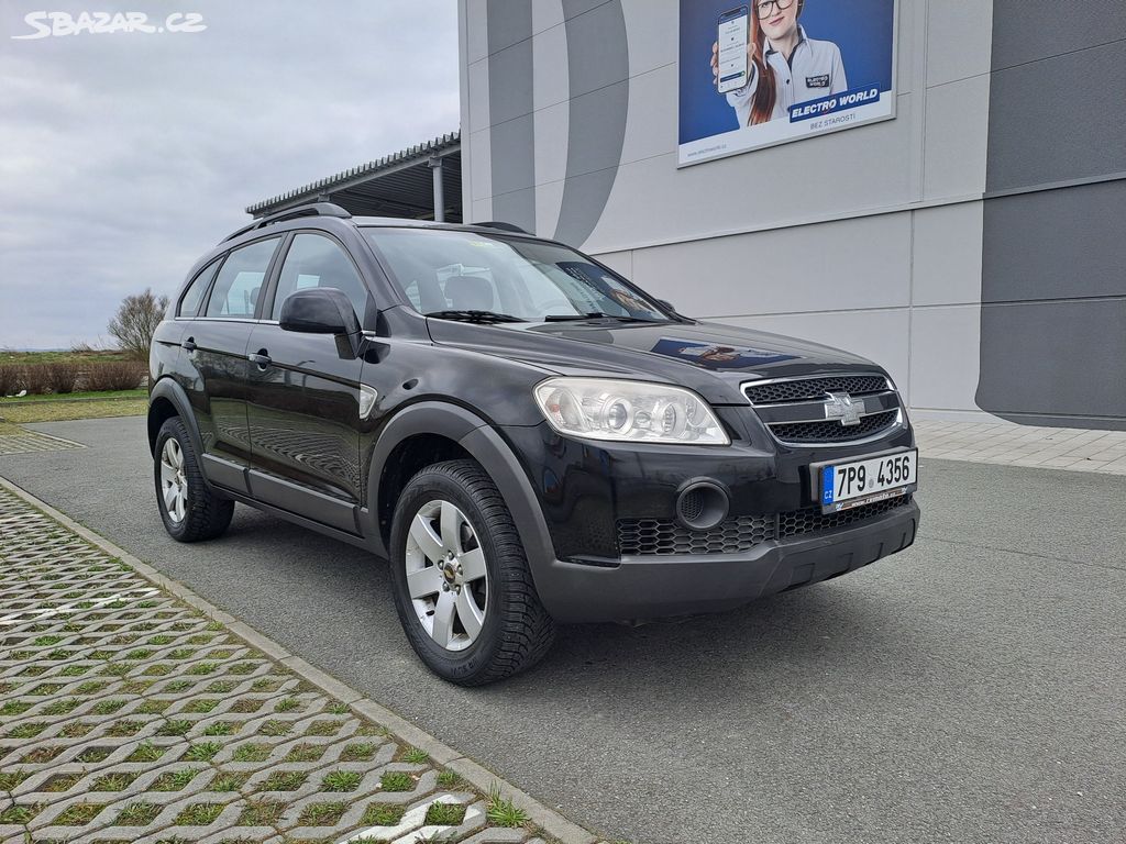 Chevrolet Captiva, 2.4i 16V LPG! PERFEKTNÍ+GUMY!!