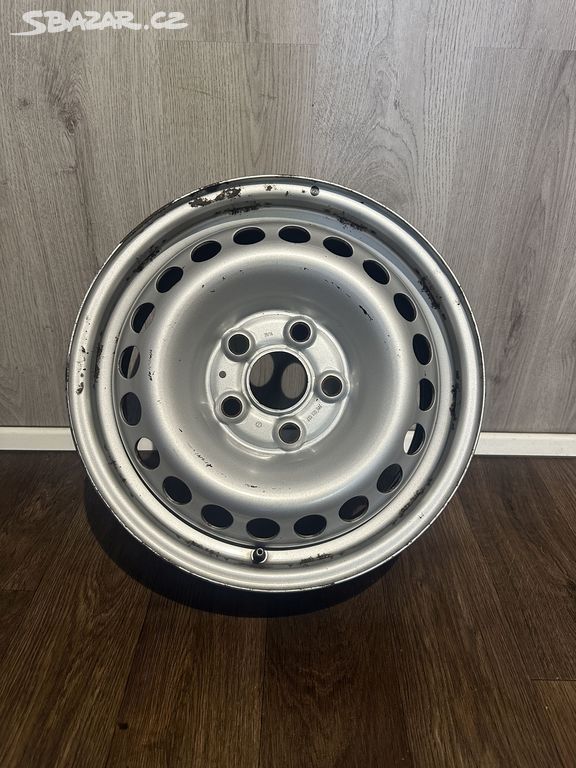 VW T5, VW T6 - 4x plechové disky 5x120 R16