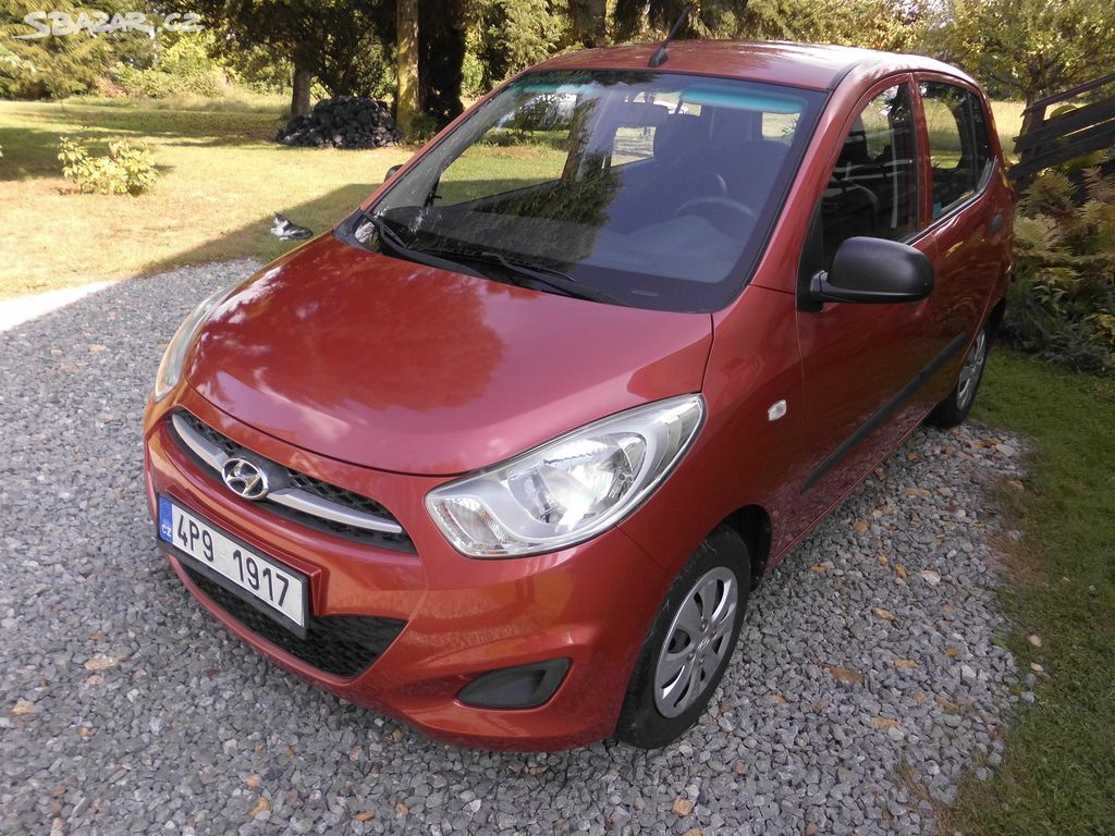 hyundai i10 rv2011-lift 1.1b-50kw-klima- 69000km