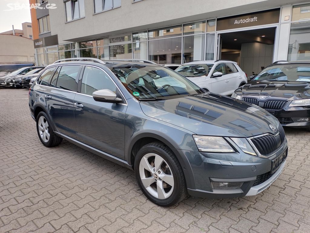 Škoda Octavia 3 2.0TDI 135kW 4x4 DSG Scout Webasto