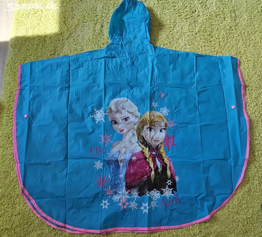 Dětská pláštěnka nová Frozen Elsa a Anna