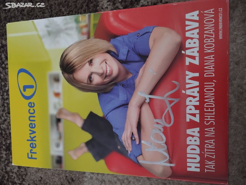 Autogram Diana Kobzanová