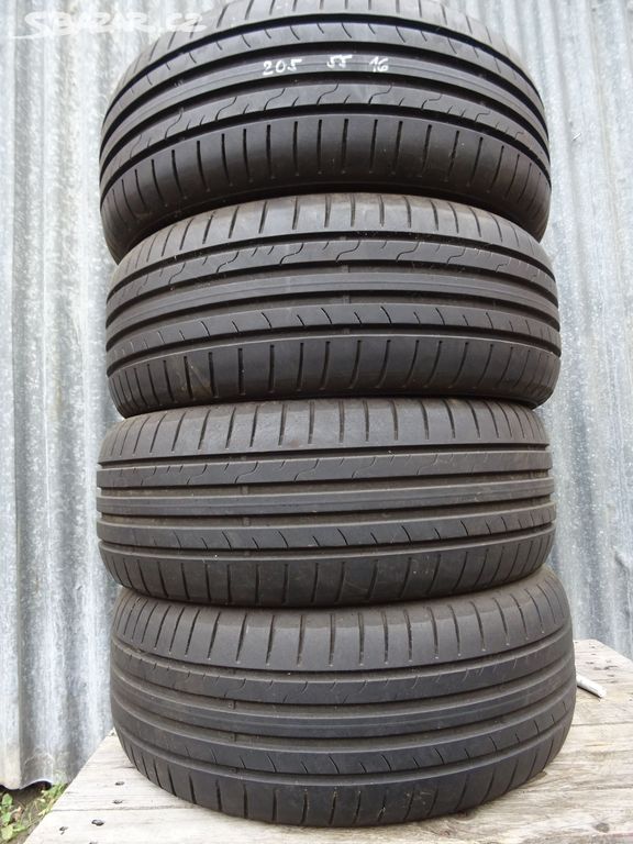 Letní pneu Dunlop Sport, 205/55/16, 4 ks, 7 mm