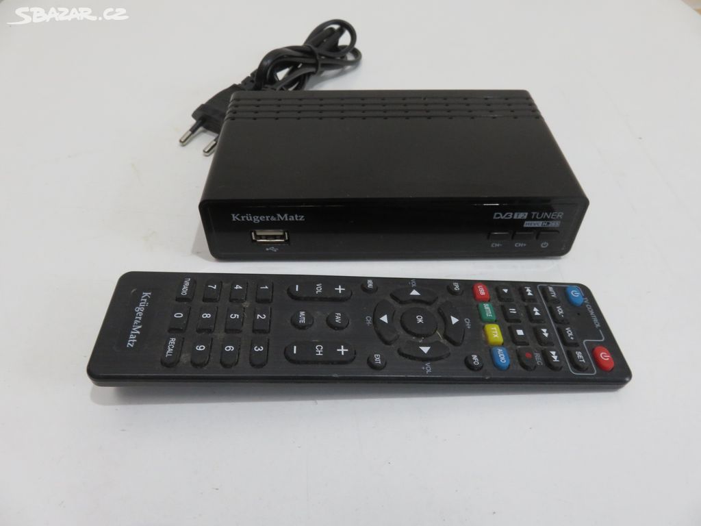 SET-TOP Box DVBT2 - Kruger a Matz KM0550B