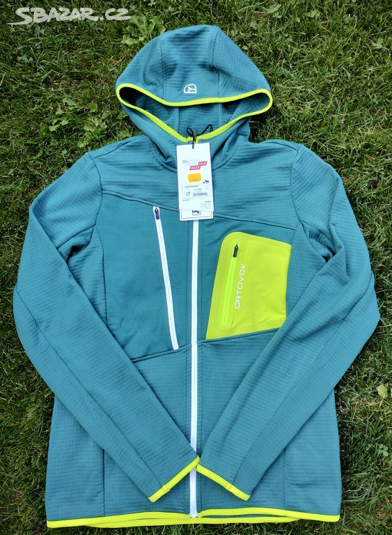 NOVÁ mikina ORTOVOX FLEECE Grid Hoody vel.M levně