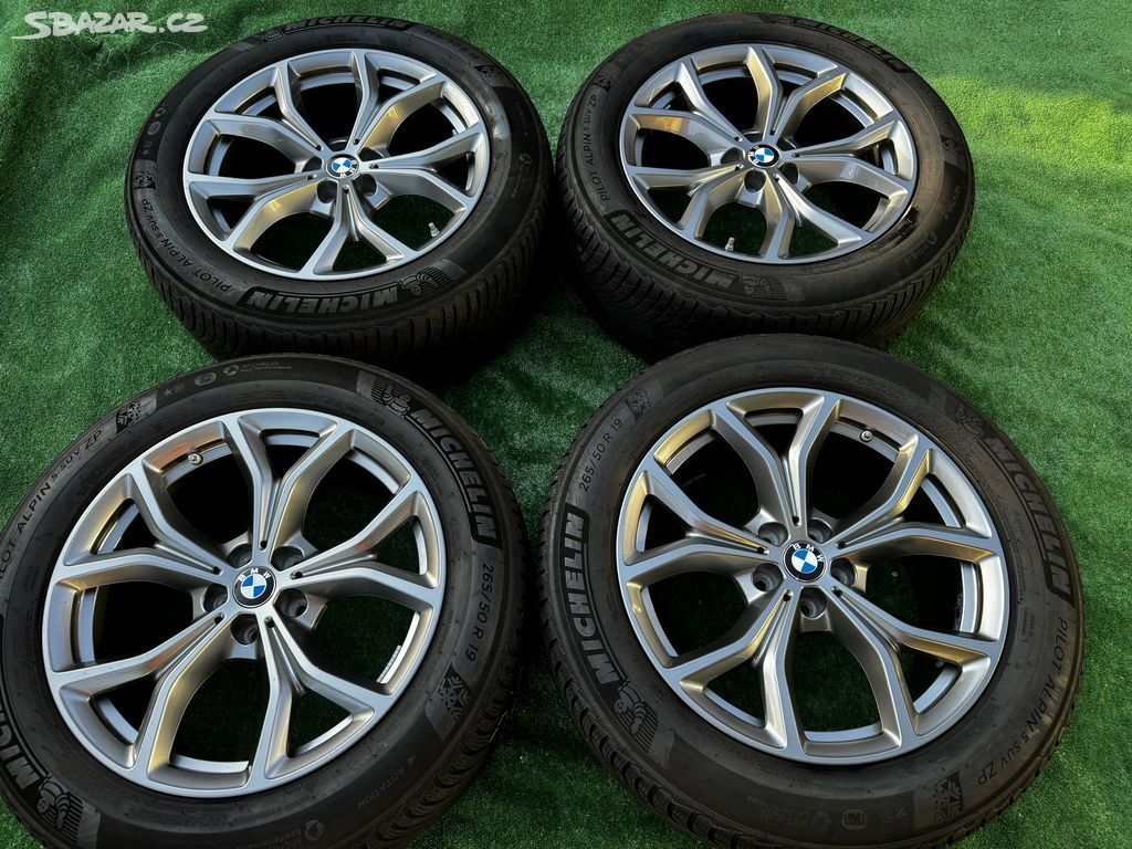 Originál alu kola Bmw 5x112 r19 styling 735 zimni