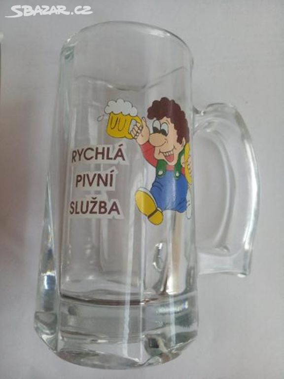 Pivní krýgel - ,,Rychlá pivní služba,, - 0,3l