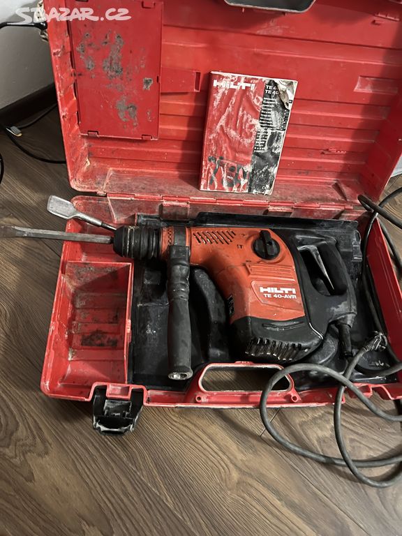 Kombinované kladivo HILTI TE 40 AVR sds plus