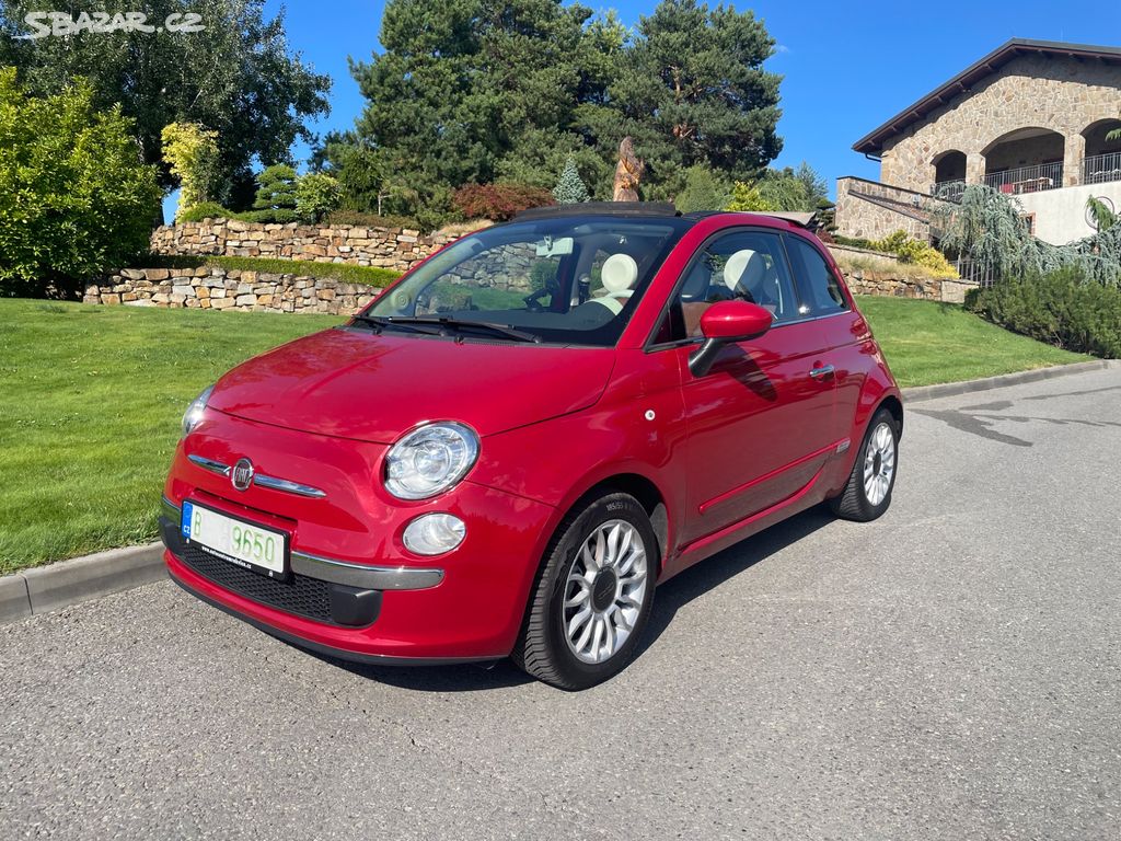 Fiat 500, 1.2i AUTOMAT Cabrio 51KW