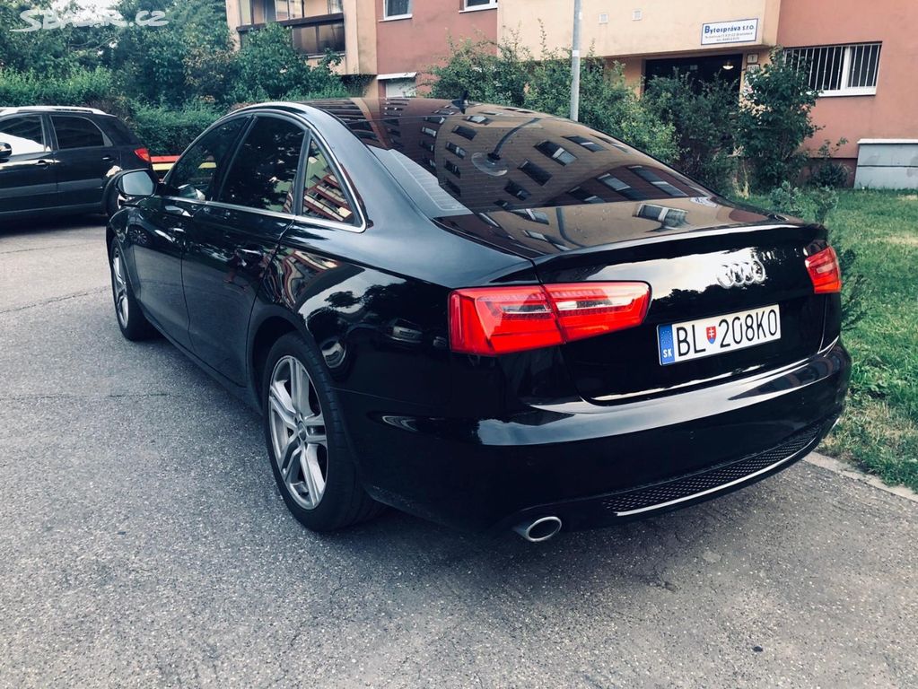 Спойлер audi a6 c7