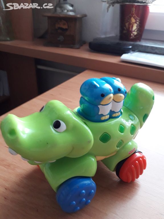 Jezdící krokodýl Fisher Price