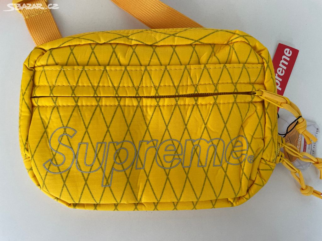 Supreme Shoulder Bag (FW18) Yellow