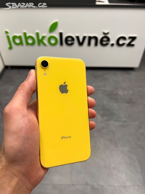 iPhone Xr 64GB Yellow - Faktura, Záruka - Praha - Sbazar.cz