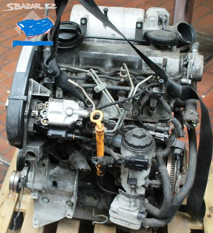 motor do Škoda Fabia 1.9SDI 47kw ASY