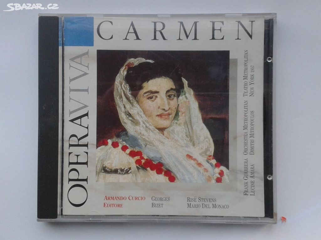 Georges BIZET - CARMEN -CD LIVE z MET slavné opery