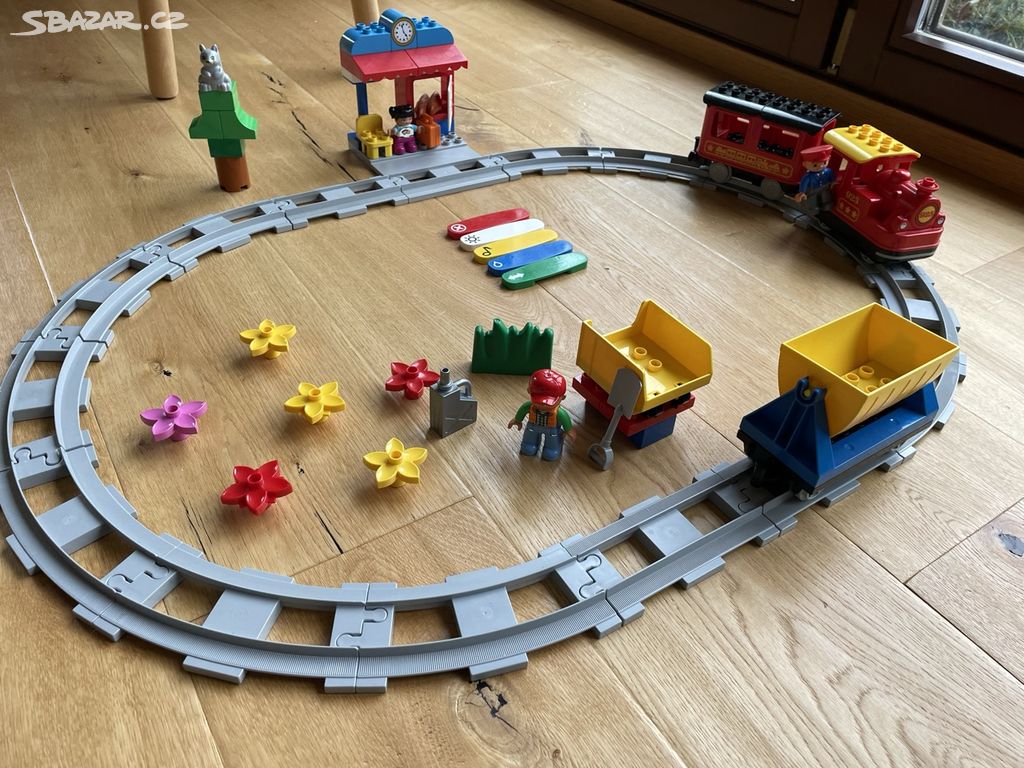 LEGO DUPLO 10874 Parni vla ek B ezova Ole ko Praha zapad Sbazar.cz
