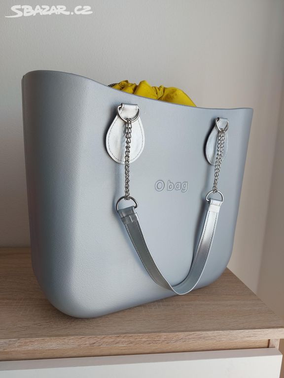 Obag mini grigio chiaro top