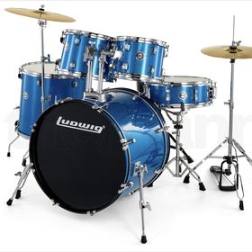 Obrázek k inzerátu: Bicí souprava Ludwig Accent Fuse 5pc Blue