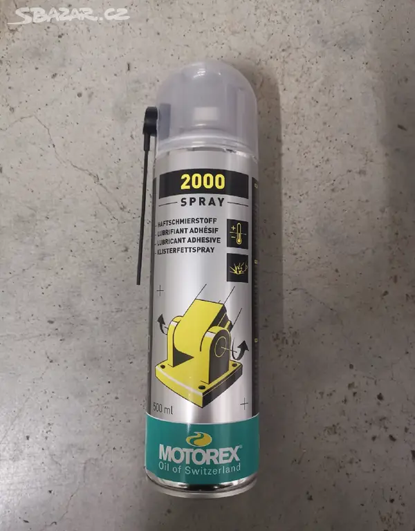 Motorex Spray 2000 – 500 Ml – Lubrificante Adesivo – Made In Switzerland