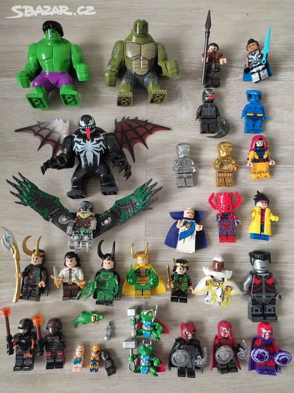 Nove Marvel figurky ke stavebnici lego Hradec Kralove Sbazar.cz