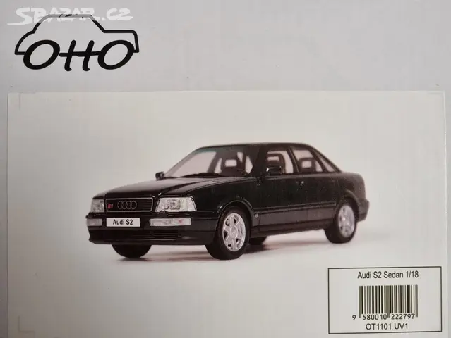 Audi S2 Sedan Emerald Green 1993 1/18 OTTOMOBILE OT1101