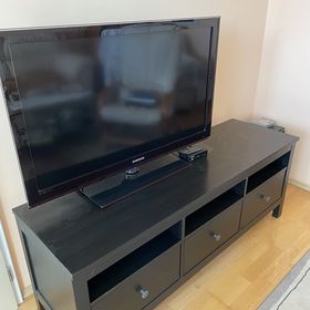 Obrázek k inzerátu: HEMNES IKEA, TV stolek, černohnědá,