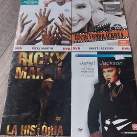 Obrázek k inzerátu: DVD monkey business, janet jackson, ricky martin