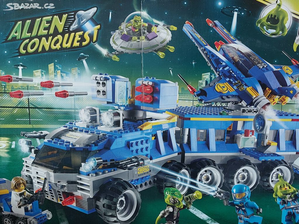 Nerozbalene Lego 7066 Alien Conquest Velitelstvi Praha Sbazar.cz